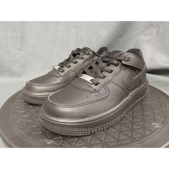 Nike Kids Force 1 Low Easyon (PS) Sneakers Black Size 13.5c NEW NO BOX! - Picture 4 of 11